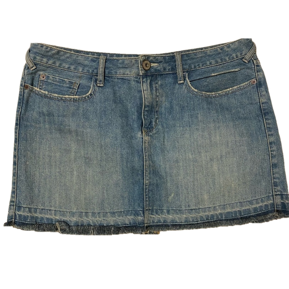 Jacob| Denim mini skirt. Large